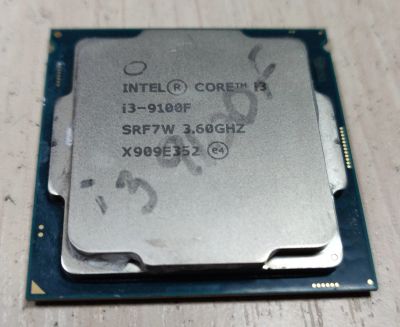 Лот: 19489165. Фото: 1. Процессор Intel Core i3-9100F... Процессоры