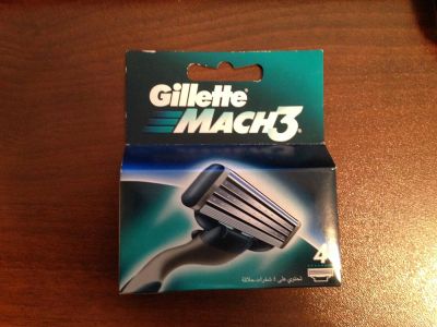 Лот: 2976216. Фото: 1. Кассеты для бритья Gillette Mach3... Мужская парфюмерия