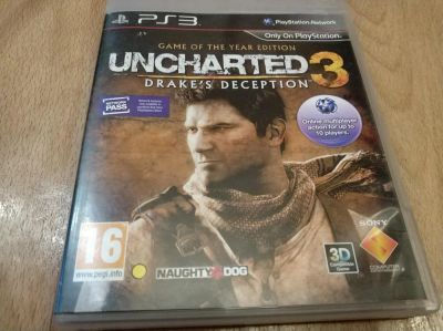 Лот: 11185082. Фото: 1. Uncharted 3 PS3 / Лицензионный... Игры для консолей