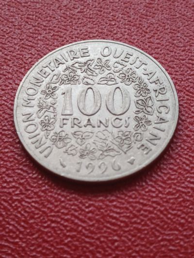 Лот: 22165099. Фото: 1. Западная Африка 100 франков 1996. Африка