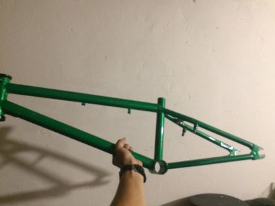Лот: 10061402. Фото: 1. Рама и колеса на BMX. Запчасти