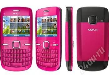 Лот: 1762912. Фото: 1. Nokia C3 Hot pink. Кнопочные мобильные телефоны