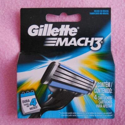 Лот: 6767924. Фото: 1. Лезвия (кассеты) Gillette Mach... Уход за лицом 