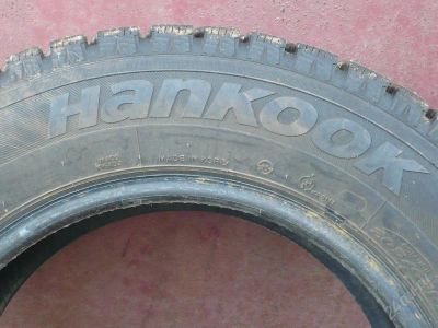Лот: 134597. Фото: 1. Шипованная резина HANKOOK 205... Шины