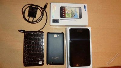 Лот: 1938815. Фото: 1. Samsung Galaxy Note Black. Смартфоны
