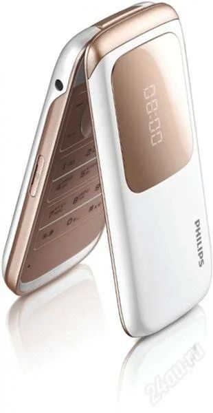 Лот: 2354095. Фото: 1. Сотовый телефон Philips F533 White... Кнопочные мобильные телефоны
