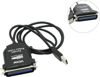 Лот: 7234171. Фото: 1. Кабель - переходник USB to LPT... Шлейфы, кабели, переходники