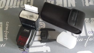 Лот: 17776136. Фото: 1. Фотовспышка Canon speedlite 580... Вспышки, осветители, рассеиватели