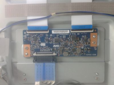 Лот: 25040380. Фото: 1. T-CON T430HVN01.A CTRL BD,43T01-C09... Запчасти для телевизоров, видеотехники, аудиотехники