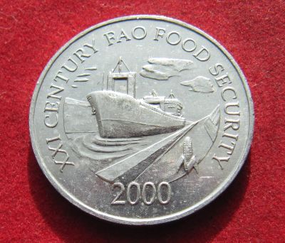 Лот: 21006550. Фото: 1. Панама 1 сентесимо, 2000г. ФАО... Америка