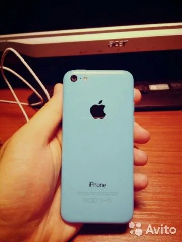 Лот: 6612278. Фото: 1. iPhone 5C Blue 16 Gb. Смартфоны