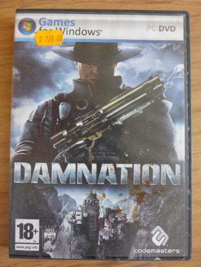 Лот: 7867608. Фото: 1. DVD диск ( бокс ): Игра Damnation... Игры для ПК