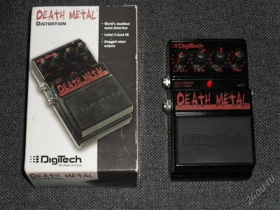 Лот: 2916550. Фото: 1. Digitech Death Metal Distortion. Гитарные эффекты и комбоусилители