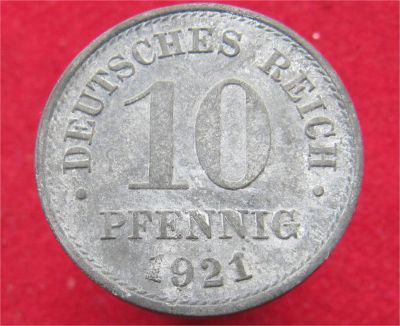 Лот: 11030498. Фото: 1. Монета №19081 Германия, 1921год. Остальные страны