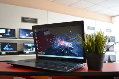 Лот: 15264200. Фото: 1. Asus K55N (Amd A6-4400M 2 ядра... Ноутбуки