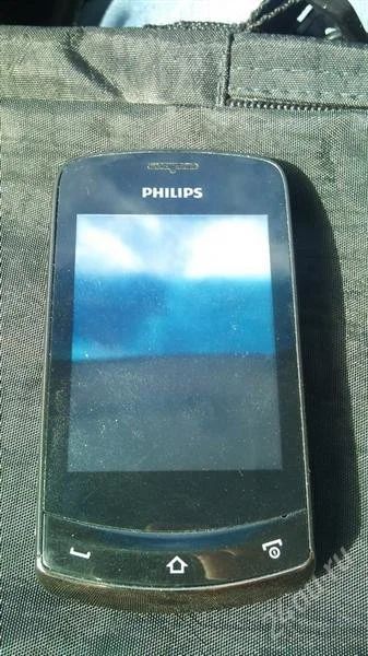 Лот: 1144785. Фото: 1. Philips Xenium X518, б/у. Кнопочные мобильные телефоны