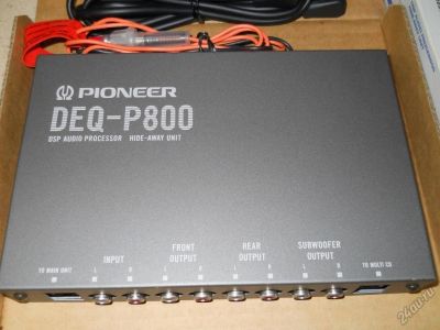 Лот: 5576095. Фото: 1. Звуковой процессор Pioneer DEQ-P800. Другое (автозвук)