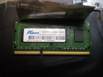 Лот: 8936954. Фото: 1. Asint DDR3 2G-1600. Оперативная память