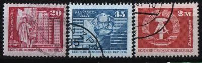 Лот: 9372186. Фото: 1. ГДР 1980г - 3 марки - стандардт. Марки