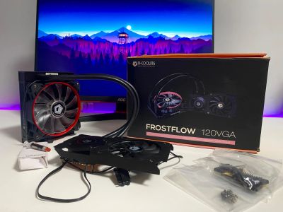 Лот: 20077121. Фото: 1. Сво/сжо ID-Cooling Frostflow 120VGA. Системы охлаждения