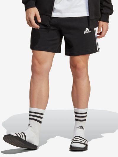Лот: 22451309. Фото: 1. Шорты мужские adidas 3S, Черный. Шорты