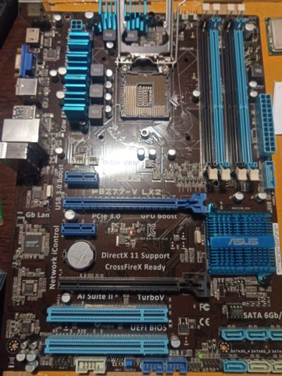 Лот: 18286178. Фото: 1. Asus P8Z77-V LX2 на плате не работают... Материнские платы