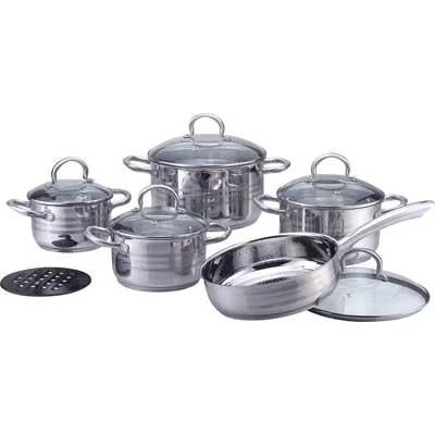 Лот: 3735093. Фото: 1. Набор посуды 11 пр. DeLuxe Bekker... Сковороды и сотейники