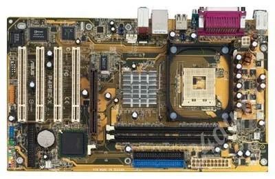 Лот: 447063. Фото: 1. Материнская плата Asus P4PE2-X... Материнские платы