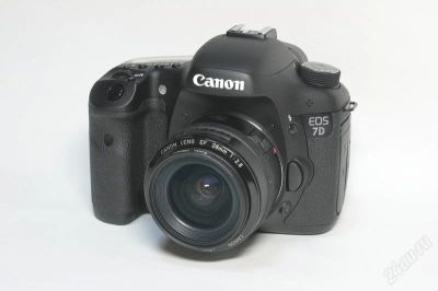 Лот: 1107798. Фото: 1. CANON 7D BODY (Новый! В наличие... Цифровые зеркальные