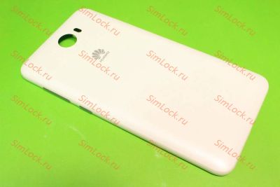 Лот: 10517527. Фото: 1. Задняя крышка Huawei Y5 II - Белый... Корпуса, клавиатуры, кнопки