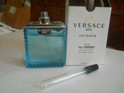 Лот: 9560946. Фото: 1. Man Eau Fraiche Versace 10мл тестер. Мужская парфюмерия