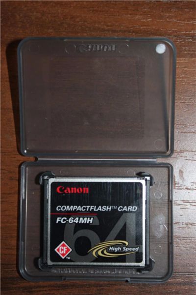 Лот: 7240653. Фото: 1. Карта памяти Canon CompactFlash... Карты памяти