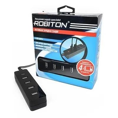 Лот: 15551519. Фото: 1. СЗУ USB Robiton PowerBox 2000... Зарядные устройства, блоки питания, адаптеры сетевые для смартфонов