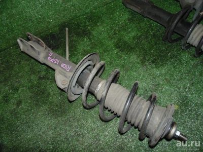 Лот: 18529095. Фото: 1. Стойка Toyota Vitz KSP90 1KRFE... Ходовая, подвеска, рулевое управление