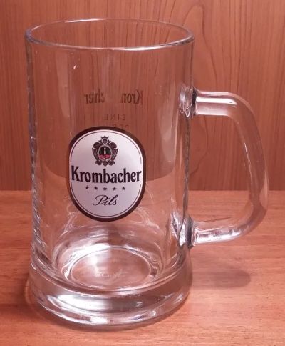 Лот: 7817669. Фото: 1. Кружка пивная "Krombacher Pils... Кружки, стаканы, бокалы