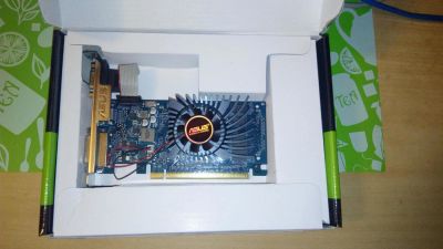 Лот: 10673289. Фото: 1. Видеокарта ASUS GeForce GT610... Видеокарты