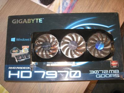 Лот: 10945968. Фото: 1. Radeon HD 7970 GHz Edition 3Gb. Видеокарты