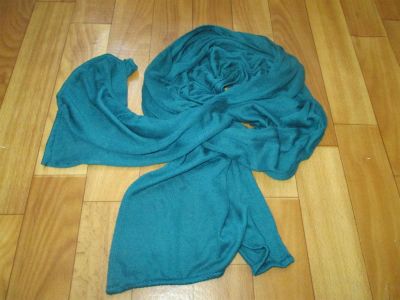 Лот: 3837242. Фото: 1. Шарфик изумрудный. Шарфы, платки