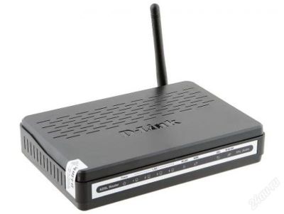 Лот: 2806707. Фото: 1. WiFi-роутер D-link DSL-2640U обмен... Проводные модемы