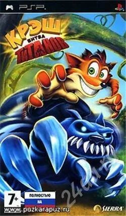 Лот: 340934. Фото: 1. Игровой диск для PSP Крэш: Битва... Игры для консолей