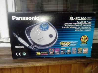 Лот: 6007326. Фото: 1. Panasonic SL-SX390 Portable CD... Плееры