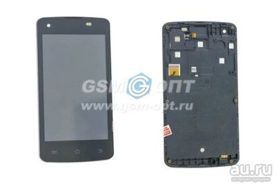 Лот: 10111422. Фото: 1. Дисплей Highscreen Spark 2 В Сборе... Дисплеи, дисплейные модули, тачскрины