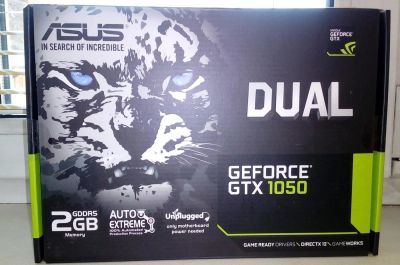 Лот: 11490600. Фото: 1. Asus GeForce GTX 1050 DUAL OC... Видеокарты