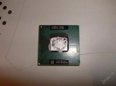 Лот: 2707520. Фото: 1. Процессор ноутбука core duo T5500... Процессоры