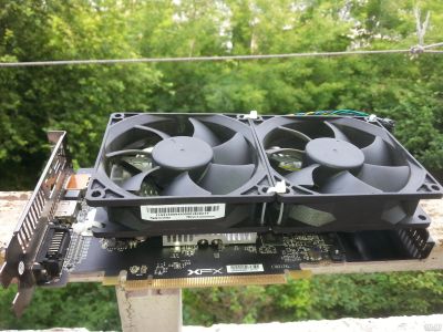 Лот: 17932299. Фото: 1. Видеокарта AMD Radeon XFX RX 560... Видеокарты