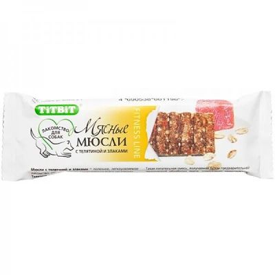 Лот: 16213055. Фото: 1. Мюсли (ТитБит) Fitness Телятина... Корма