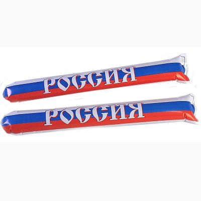 Лот: 22361936. Фото: 1. Надувные палки-стучалки Россия... Другое (спортивные товары)