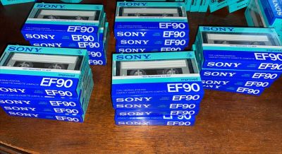 Лот: 16723089. Фото: 1. Аудиокассеты Sony EF90 Made in... Другое (аудиотехника)