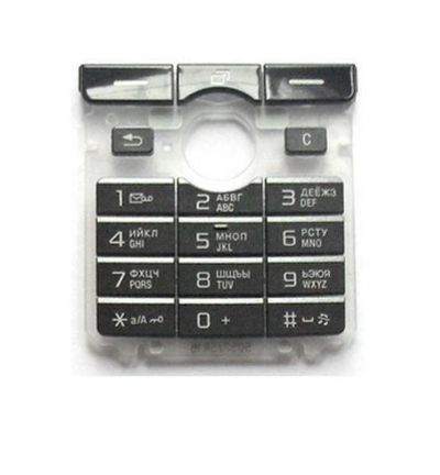 Лот: 12057923. Фото: 1. Клавиатура SonyEricsson K750 Черный... Корпуса, клавиатуры, кнопки
