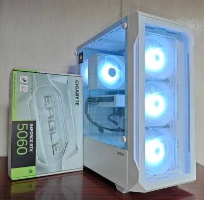 Лот: 25802987. Фото: 1. Мощный игровой Пк RTX 5060 12400F... Компьютеры в сборе